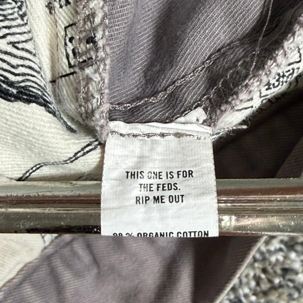 Taylor Stitch Slim Fit Chino Pants Men 32 Dusty Purple Light Grey Organic Cotton